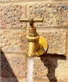 garden tap installation